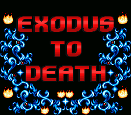 Super Mario World - Exodus To Death (demo) Title Screen